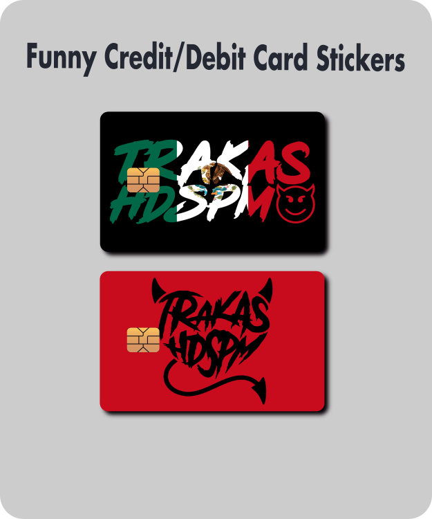 Funny Mexican Credit Debit Card Skin Cover Vinyl Sticker