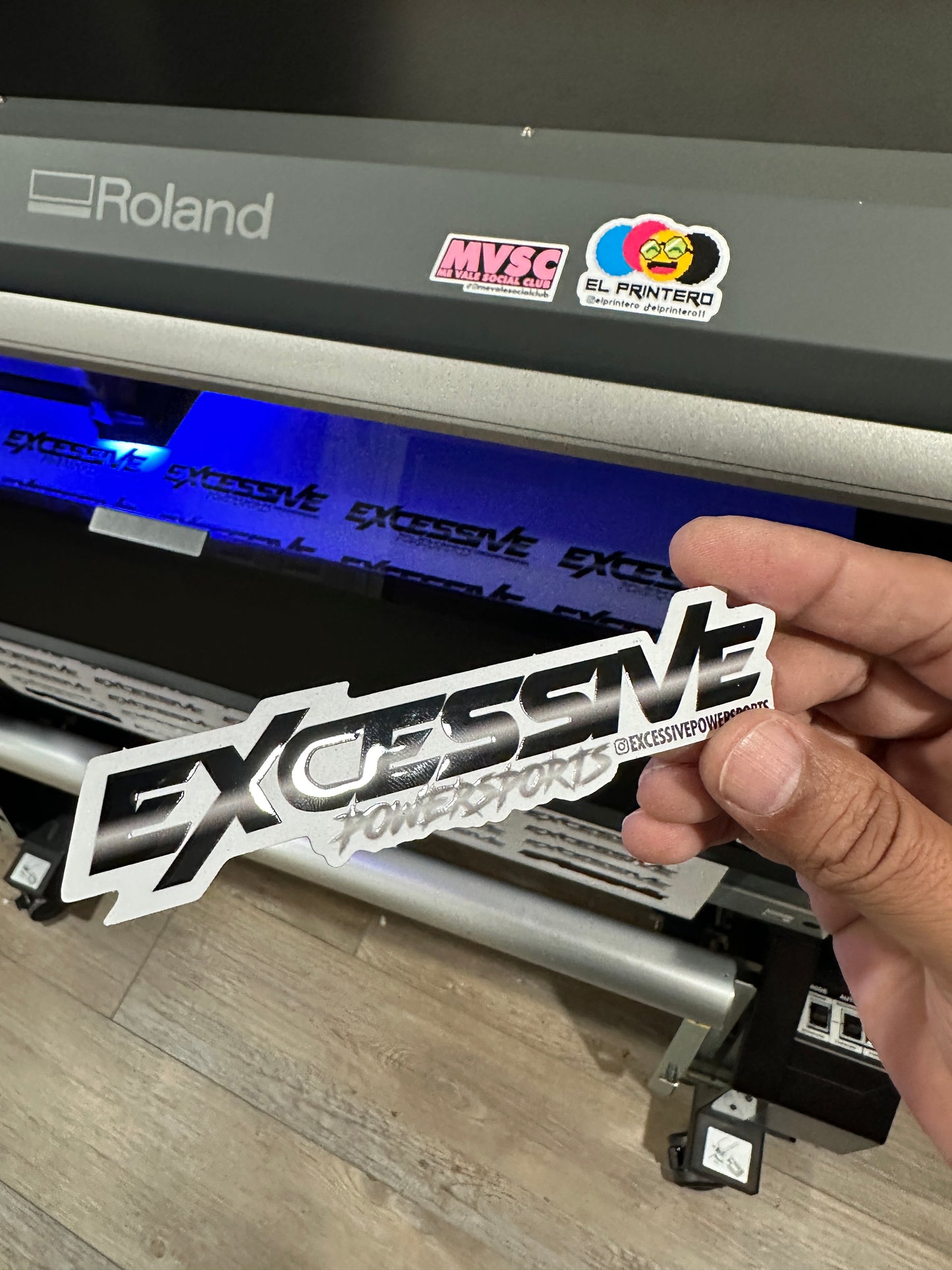 Embossed Diecut Stickers