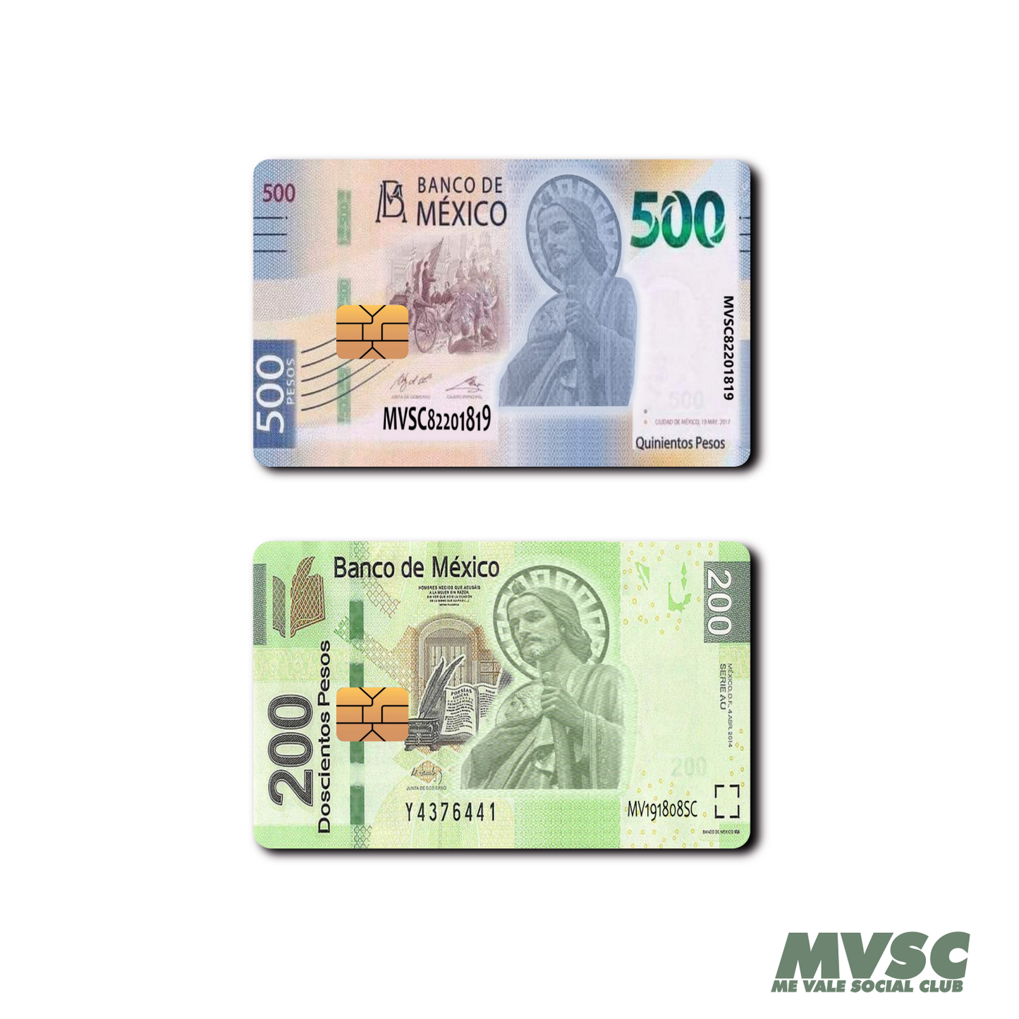 Funny Mexican Credit Debit Card Skin Cover Vinyl Sticker