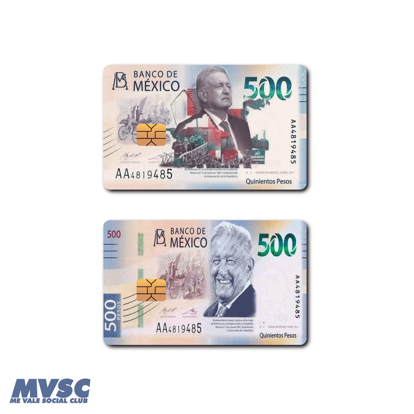 Funny Mexican Credit Debit Card Skin Cover Vinyl Sticker