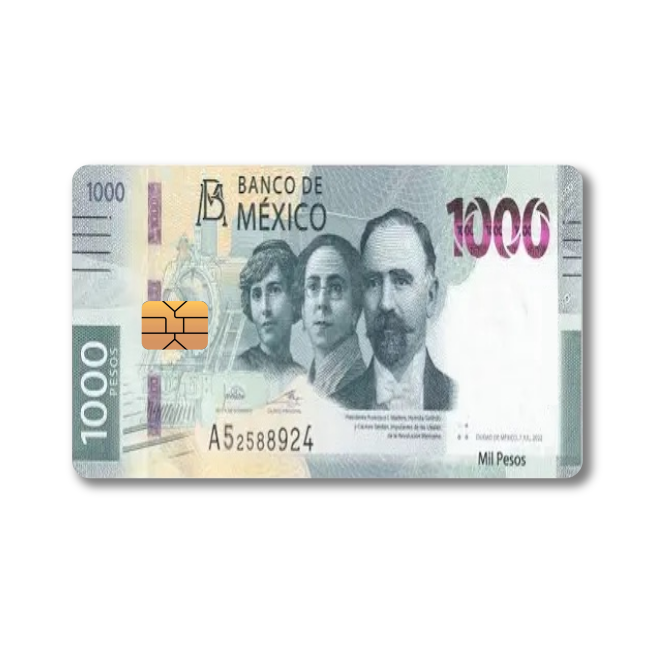 Funny Mexican Credit Debit Card Skin Cover Vinyl Sticker